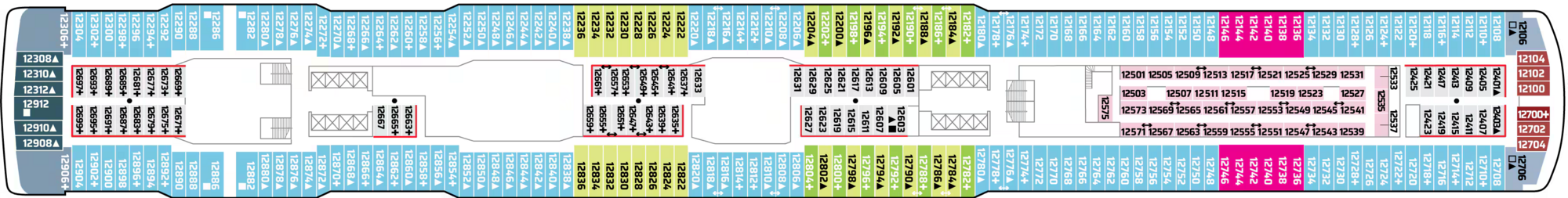 Deck 12 plan